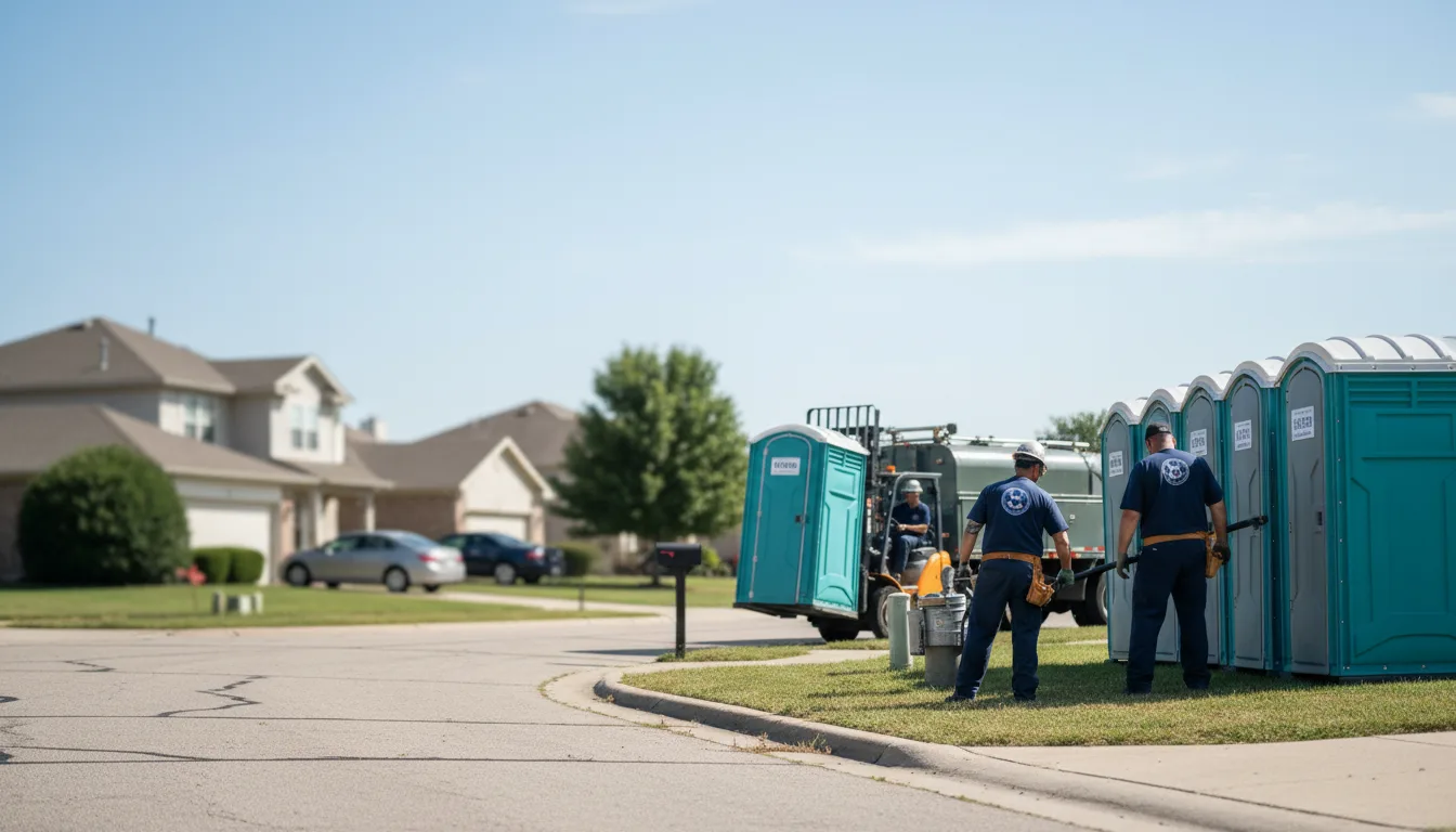 Porta Potty Rental in Rombauer, MO near me